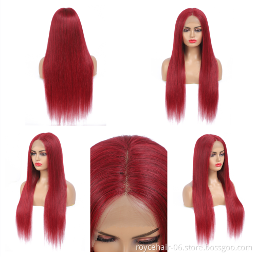Wholesale Glueless Virgin Hair Lace Wig,Factory Price 100% Peruvian Mink Human Hair Body Wave HD 13x6 Lace Front Wig In Bulk